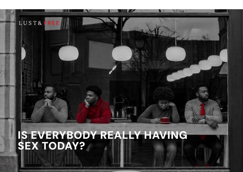 people sitting and pondering on the question is eveybody really having sex tody?